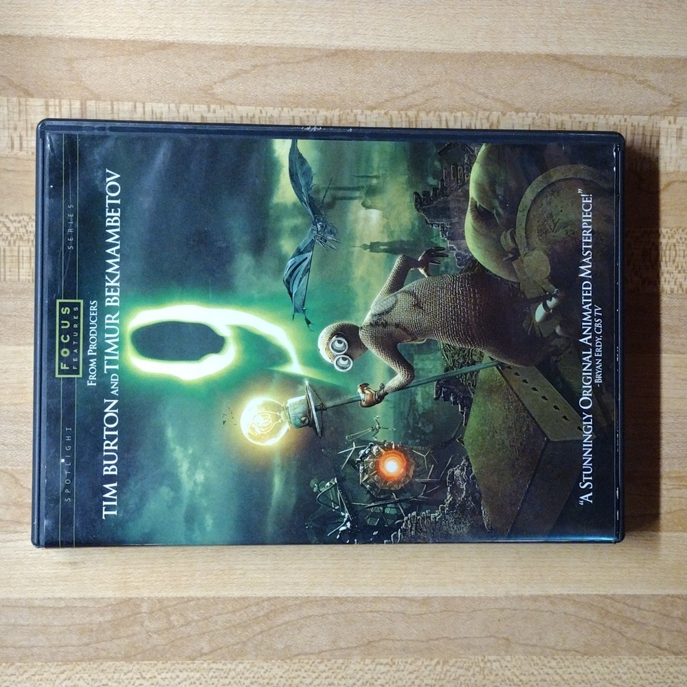 Tim Burton's 9 DVD